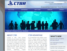 Tablet Screenshot of ctbrtravel.com